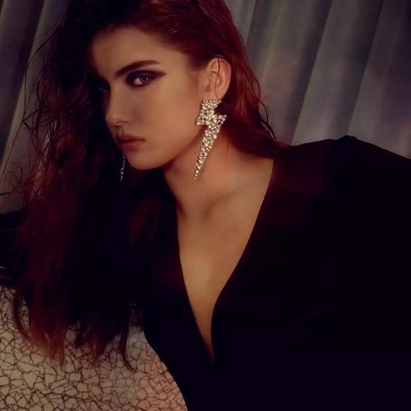 Lighting gem earrings - Picture 4 of 6